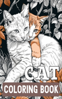 Cat Coloring Book for Adults Relaxation