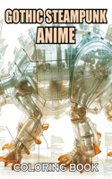 Gothic Steampunk Anime Coloring Book