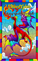 Stained Glass Coloring Book For Adults