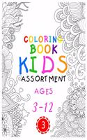 Coloring Book Kids Assortment Ages 3-12 3