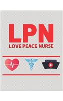LPN Love Peace Nurse