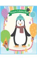 Penguin Coloring Book: All Ages Coloring Book with Beautiful Penguin Designs (Animal Books)