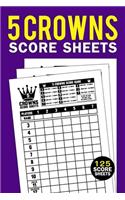 5 Crowns Score Sheets