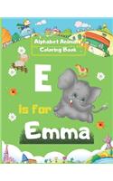 Alphabet Animals Coloring Book