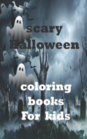 Scary Halloween Coloring Book For Kids