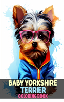 Baby Yorkshire Terrier Coloring Book