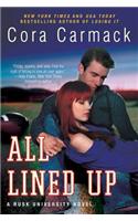 All Lined Up: A Rusk University Novel(1 Rusk University)