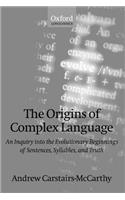 The Origins of Complex Language