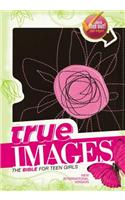NIV, True Images: The Bible for Teen Girls, Leathersoft, Brown/Pink