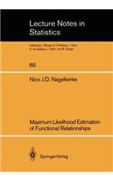 Maximum Likelihood Estimation of Functional Relationships