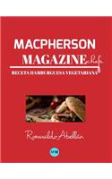 Macpherson Magazine Chef's - Receta Hamburguesa Vegetariana