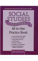 Houghton Mifflin Harcourt Social Studies: All in One Practice Book Grade 3: All in One Practice Book Grade 3