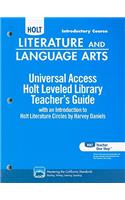 Holt Literature and Language Arts: Universal Access Level Library, Introductory Course
