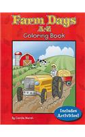 Farm Days A-Z Coloring Book