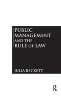 Public Management and the Rule of Law