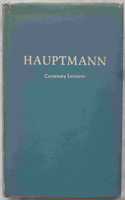 Hauptmann Centenary Lectures