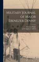 Military Journal of Major Ebenezer Denny