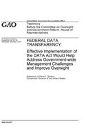 Federal Data Transparency