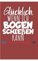 Glücklich wenn ich Bogenschießen kann