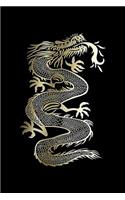 Goldene Chinese Dragon