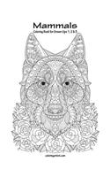 Mammals Coloring Book for Grown-Ups 1, 2 & 3: (123 Mammals)
