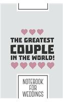 Notebook for Weddings