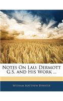 Notes on Lau