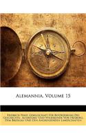 Alemannia, Volume 15