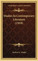 Studies in Contemporary Literature (1918)