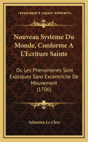 Nouveau Systeme Du Monde, Conforme A L'Ecriture Sainte