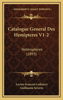 Catalogue General Des Hemipteres V1-2