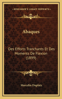 Abaques: Des Efforts Tranchants Et Des Moments De Flexion (1899)(French)