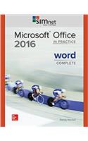 Gen Combo Microsoft Office Word 2016 Complete: In Practice; Simnet 2016 Access Card