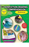 Nonfiction Reading Comprehension: Science, Grade 3: (Nonfiction Reading Comprehension)