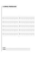 5 String Fretboard