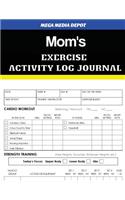 Mom's Exercise Activity Log Journal