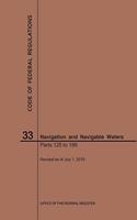 Code of Federal Regulations Title 33, Navigation and Navigable Waters, Parts 125-199, 2019