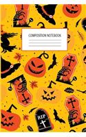 Composition Notebook: Cute Lined Journal for Kids, Students, Girls and Teens, 100 Pages 6 x 9 inch Journal for Writing and Taking Notes, Matte Cover Notebook for School, 