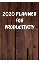 2020 Planner for Productivity