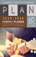 Monthly Planner 5 year