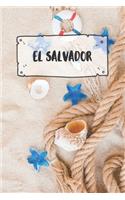 El Salvador: Ruled Travel Diary Notebook or Journey Journal - Lined Trip Pocketbook for Men and Women with Lines