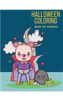 Halloween Coloring Book for Children