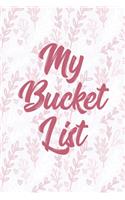 My Bucket List