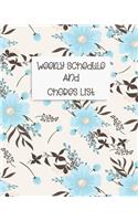 Weekly Schedule And Chores List