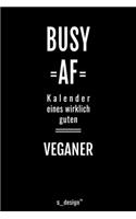 Kalender 2020 für Veganer