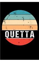 Quetta: 100 Pages 6 'x 9' - Dot Grid Paper Journal Manuscript - Planner - Scratchbook - Diary