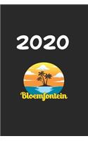 Daily Planner And Appointment Calendar 2161: Bloemfontein City Country Daily Planner And Appointment Calendar For 2020 With 366 White Pages
