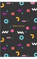 Bullet Journal: Minimal Design Bullet Journal - 120-Page 1/4 Inch Dot Grid Minimal Pattern Notebook - 6 X 9 Perfect Bound Paperback