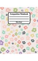 Composition Notebook Wide Ruled