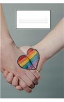 Hands Blank Paper Book - We Are All Humans: Blank Paper Book